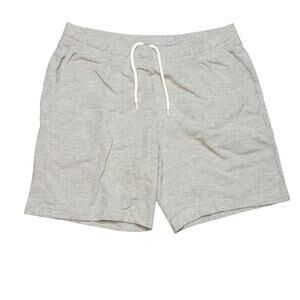 American Apparel Sweat Shorts – Heather Gray Minimalist Loungewear
